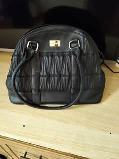 beautiful leather imported bag