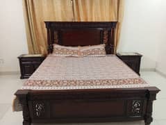 2 Bed set with sides table, dressing table and mattress each 95000