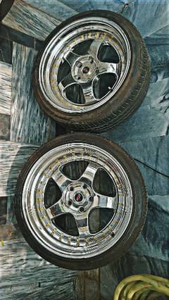 dip dish evo alloy wheels 10.5 JJ