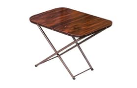 1 piece foldable and adjustable tea table.