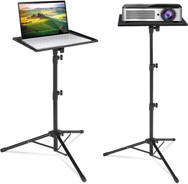 Portable Projector And Laptop Stand Table Tripod (Height  Adjustable) 1