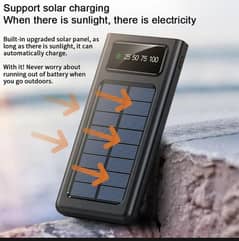 Solar Charger 1000mAh Outdoor Portable Power Bank