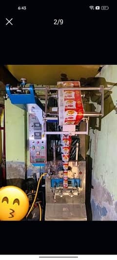 Nimko packing machine with exp box and air compressor