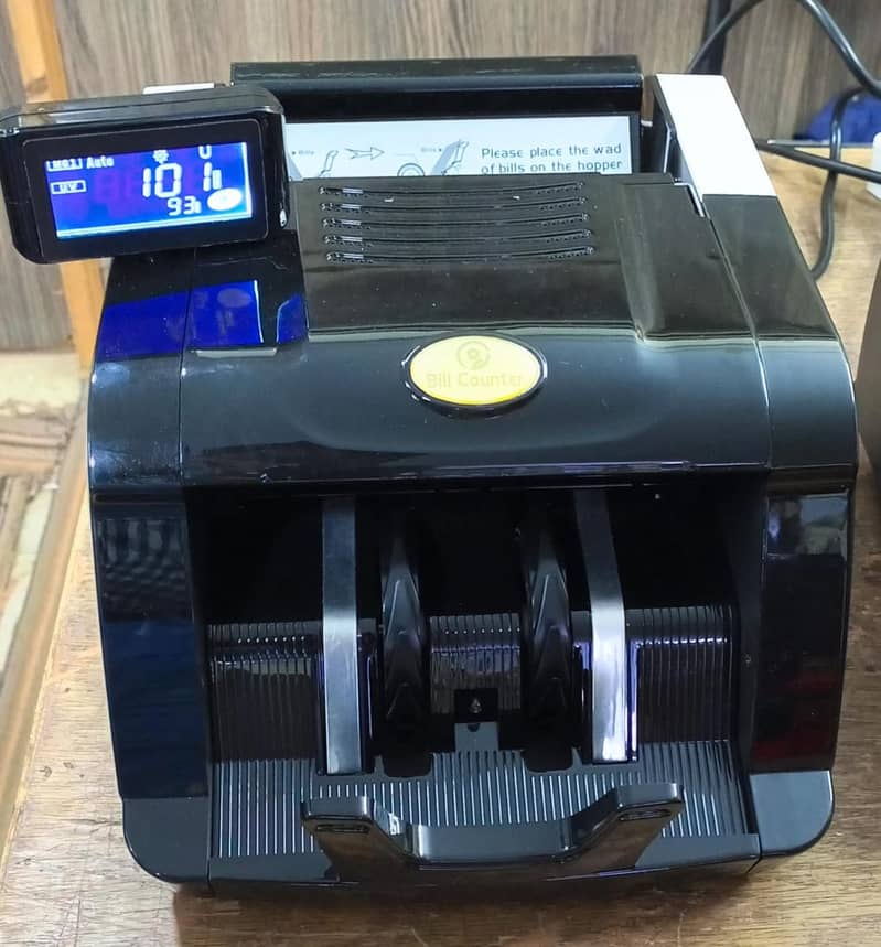 cash counting machine with fake note detection 6