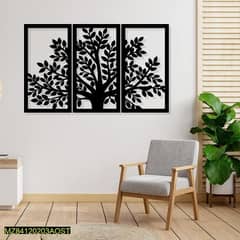 3 Pcs Tree Design  Wall Hanging