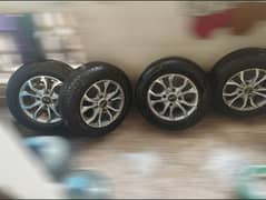 Suzuki Cultus Branded Alloy Rims General Tycoon New Tyres 175/70/13