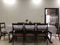 Pure wooden 8 seater dinning table for sale