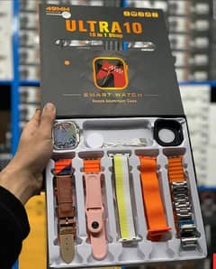 Ultra 10 in 1 straps Smart watch 

Price = 3000

250 delivery charges
