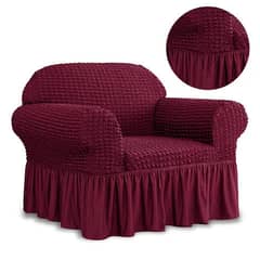 Frill Style Bubble Stuff Sofa Cover