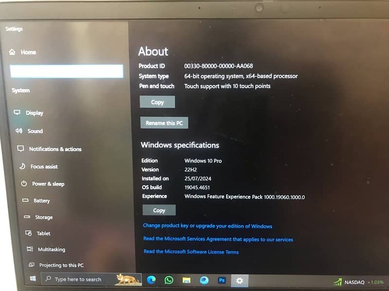 hp Zbook firefly g7 2021 model with Intel i7 10 gen and graphic card 9