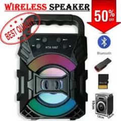 Portable Bluetooth Wireless Speaker (KTS-1057)