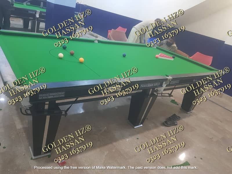 Snooker Table\Star\Rasson\Wraka| SOCCER TABLE | POOL TABLE | BDAWA | 3