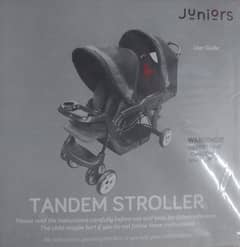 Juniors-Tandem Twin Stroller