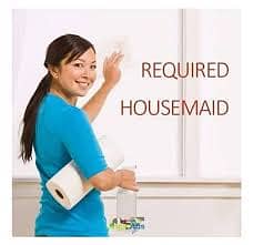 Need maid for house works for a month