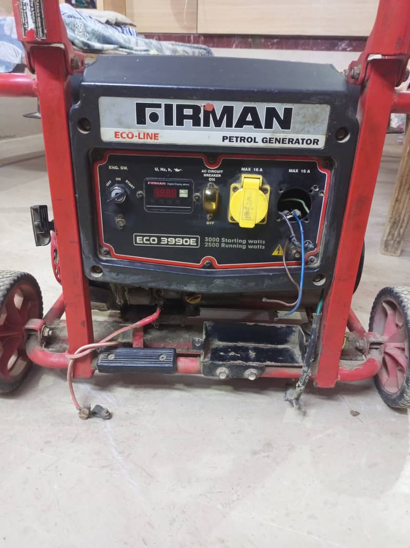 Firman generator 3kva 4