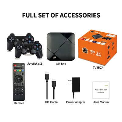 M8 Games M15 Game Stick X8 GAme stick With android M8 Pro Box android 7