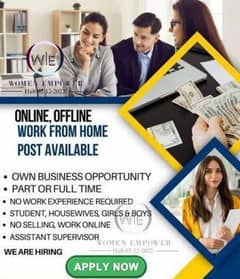 Work from Home opportunity