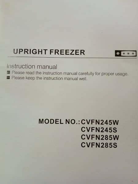 Carawell deep freezer 9