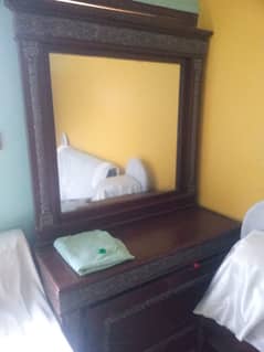 Dark brown Wooden Dressing Table (6 month used)