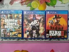 Red Dead Redemption 2 | GTA 5 | Persona 5 | PS4 Game in Mint condition