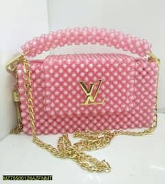 Fancy pearl handbags