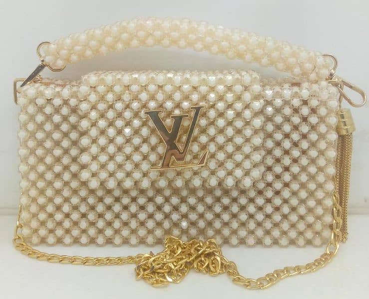 Fancy pearl handbags 2