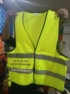 safety vest safety jacket volunteer safety jacket  reflective jacket