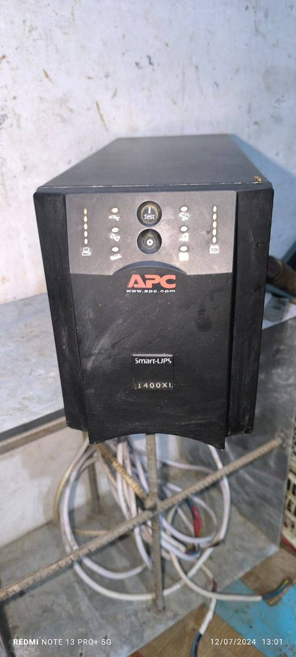 APC UPS 1500W - Reliable Power Backup for Home/Office" 0