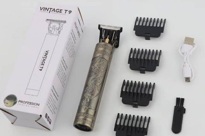 Vintage T9 Trimmer For Men   Shaver Machine 0