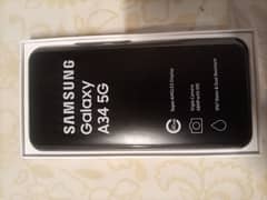 Samsung A34, 10/10, New