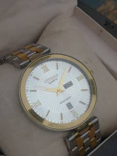 citizen two tone quartz watch