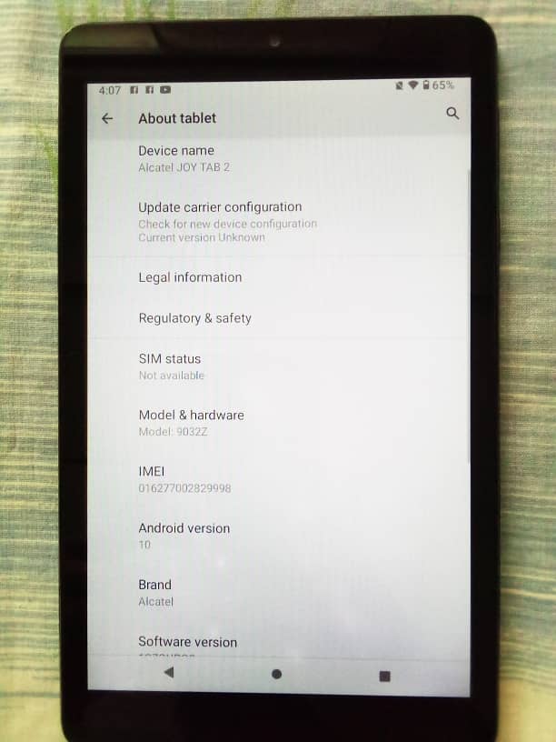 Alcatel Joy Tab 2 4