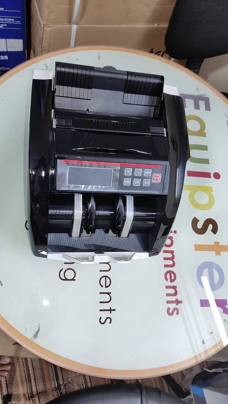 cash counting machine with fake note detection, mix value counting 14