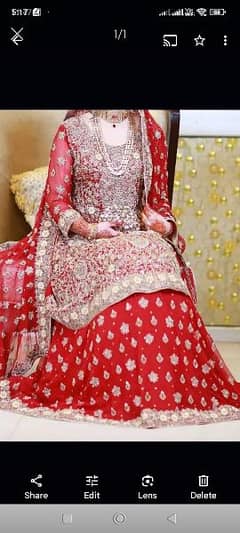 Bridal Red Lehnga|Barat Dress for bride|Trending Wedding Lehnga