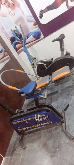 good condition exercise machines are available