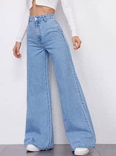 zara wide leg jeans 34 waist