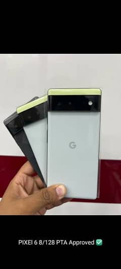 Google pixel 6PTA approved 6/128