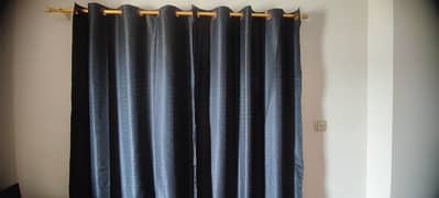 Black Curtains for sale 5 pieces Negotiable
