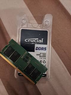 DDR5 8GB RAM LAPTOP