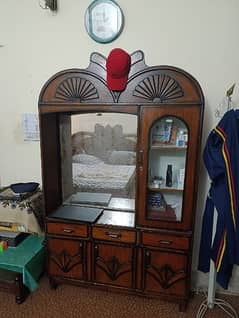 Dressing Table and Showcase Available for sale