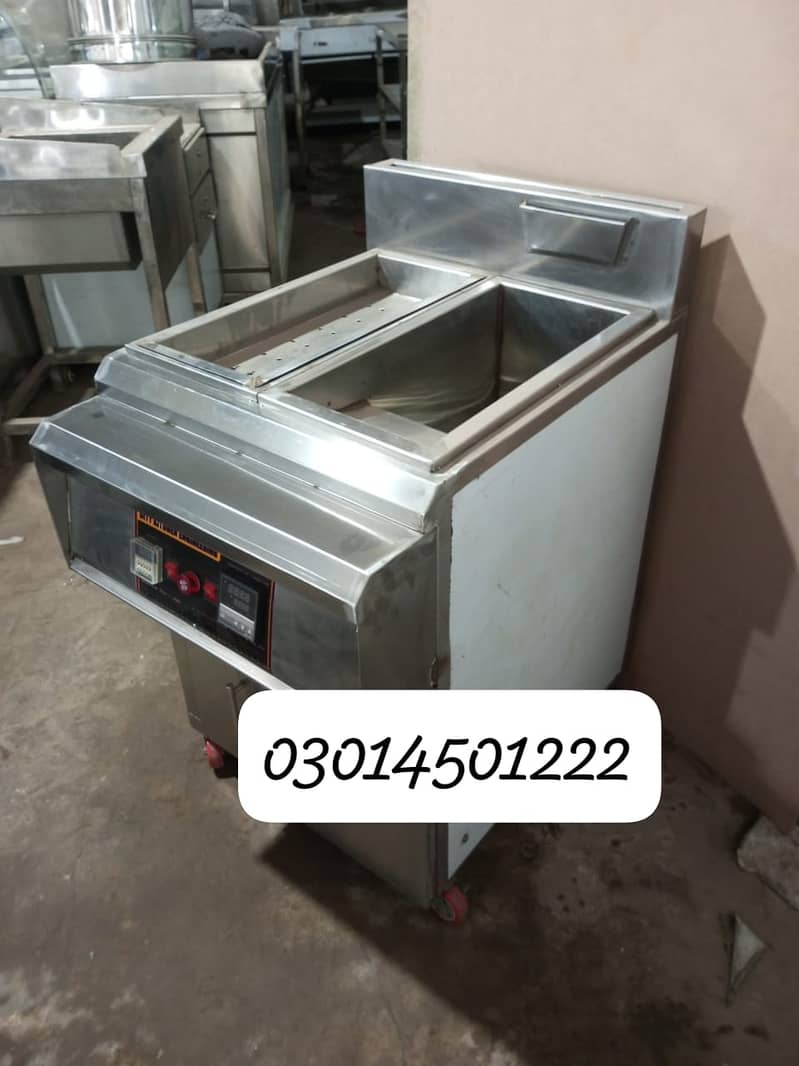 pizza oven/sharwama counter/deep fryer/hot plater/working table 5