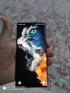 Samsung S22 Ultra 12 GB Ram . Rom 256GB