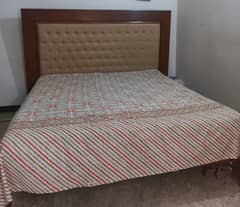 king-size bed with mattress