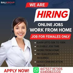 online jobs/full time/part time/Females jobs