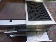 Hot Plate Grill Machine