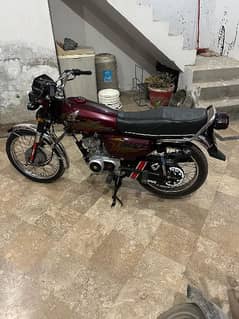 Honda cg 125 2021 lush condition