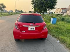 Toyota Vitz 2013 fresh red