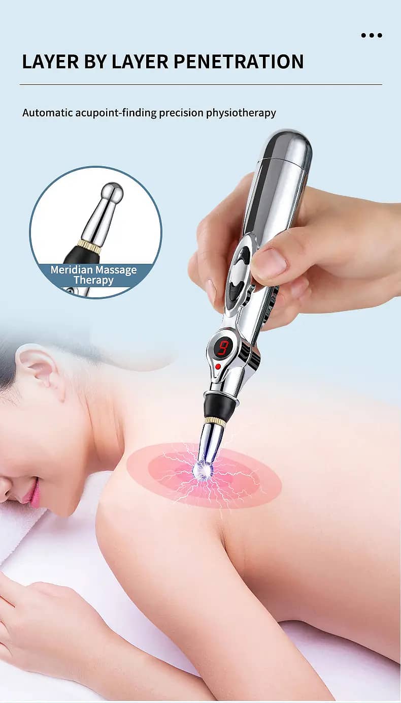 Electric Massager, Acuupuncture points Meridian Massage Therapy 2