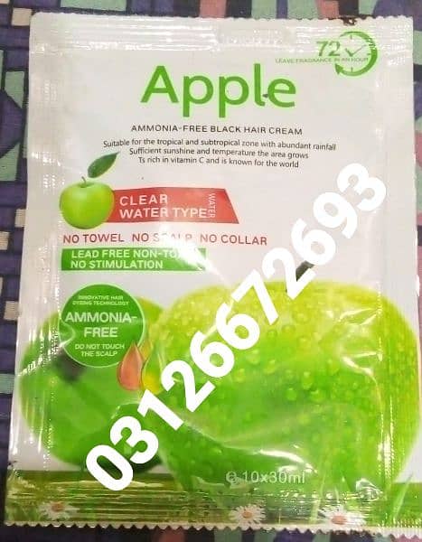 apple hair color shampoo sashay pack 2