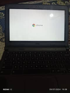 del chrome book touched